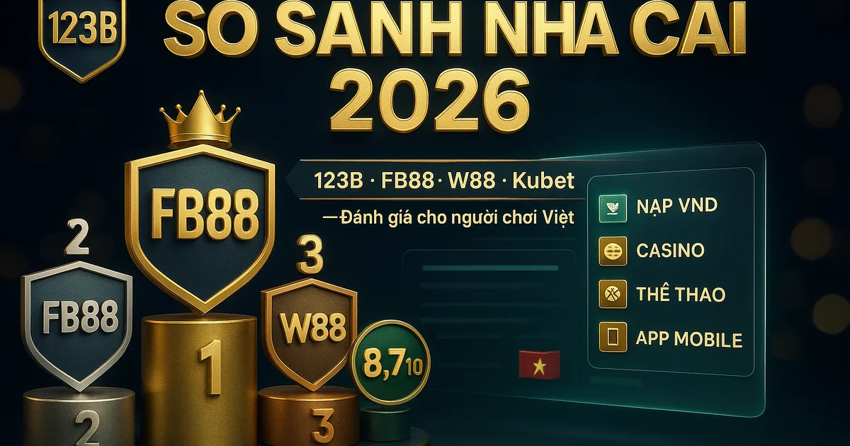So Sánh Nhà Cái Uy Tín 2026 – 123B, FB88, W88 và Kubet tại kvsulur.org